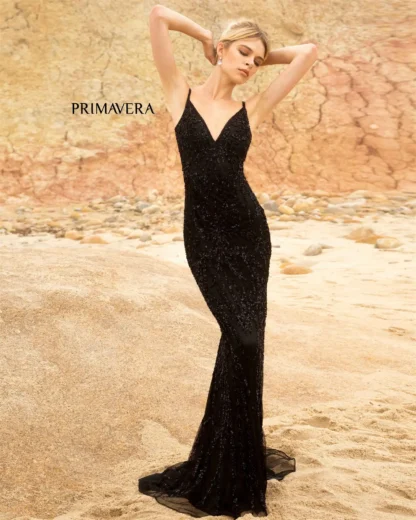 Sequin Dress by Primavera 3798 - Image 3